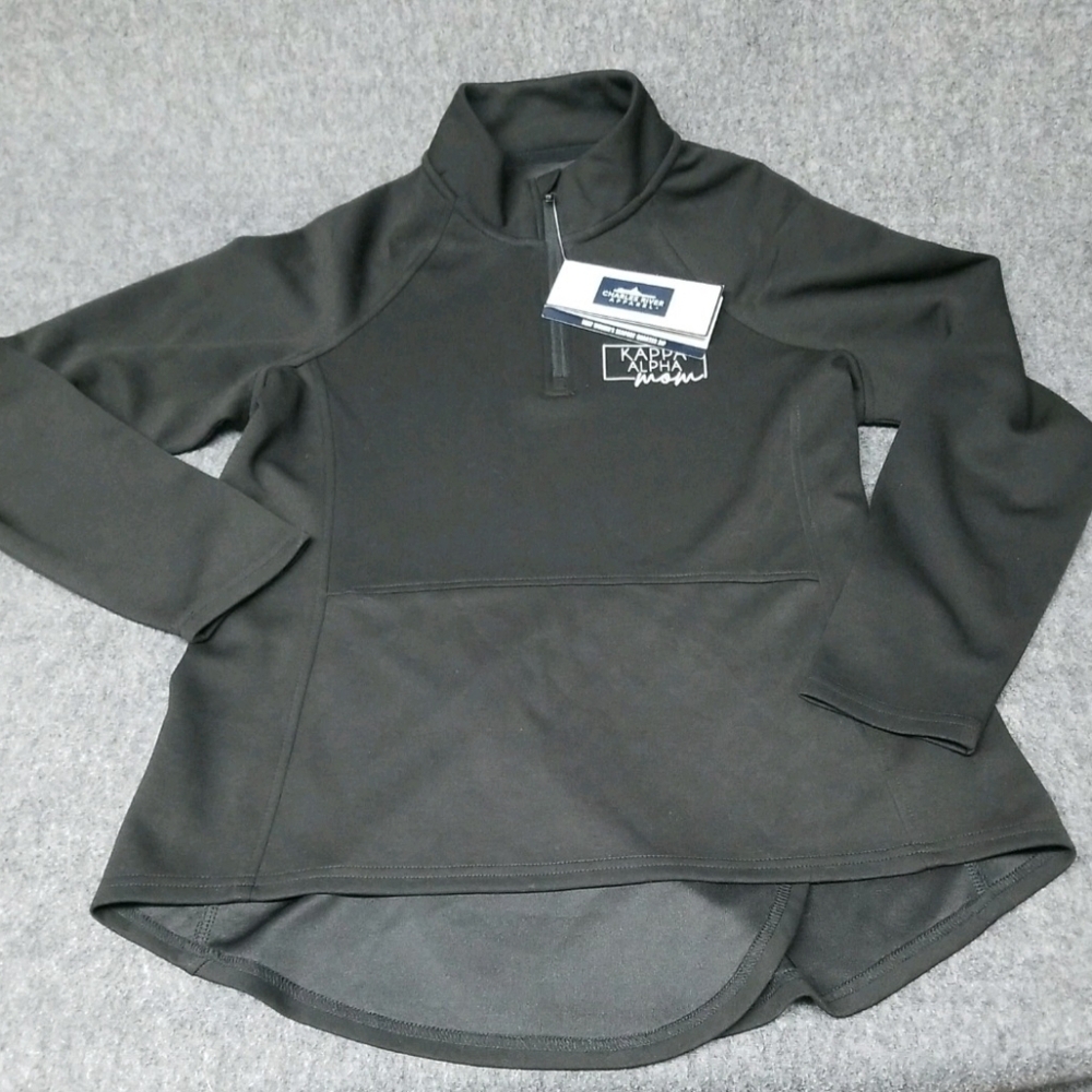 Womens Yoga Top Charles River Apparel Pullover Seaport ¼ Zip Shirt Sz. M